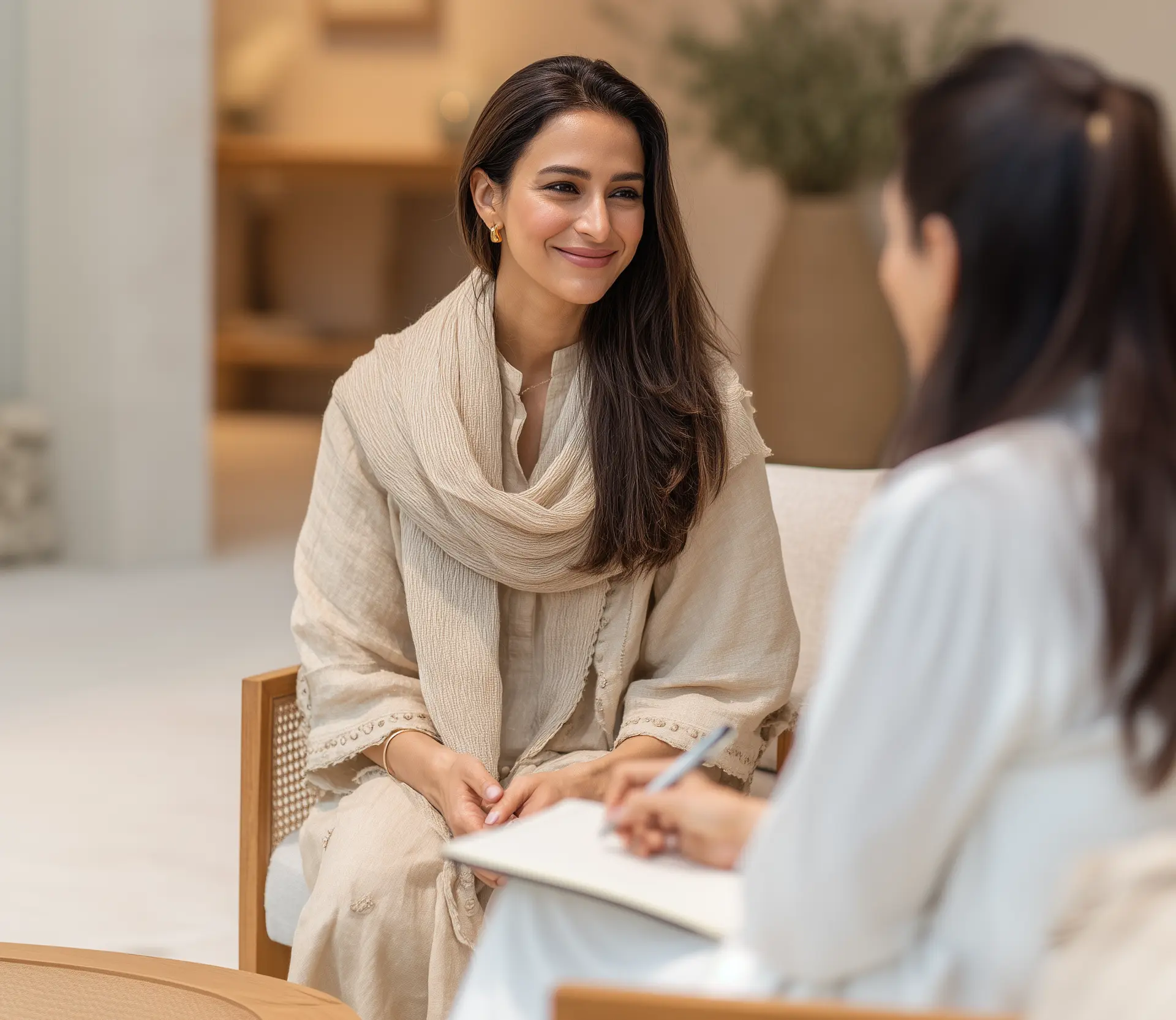 Personal Matchmaker guiding a client