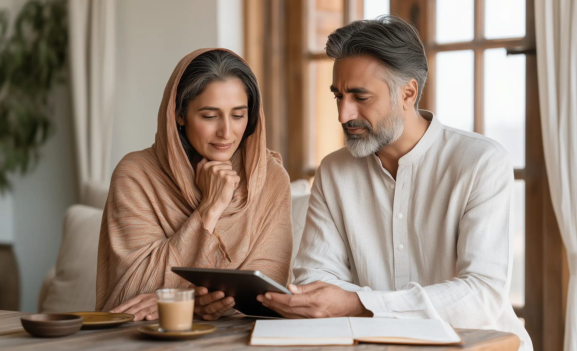 Families selecting rishta together